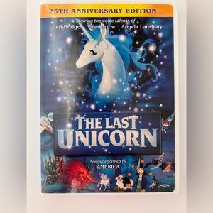 The Last Unicorn 25th Anniversary Edition DVD 1982